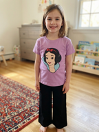 2 PC set for Girls Purple Snow White