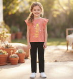 Frill Fashion T-shirt for Girls