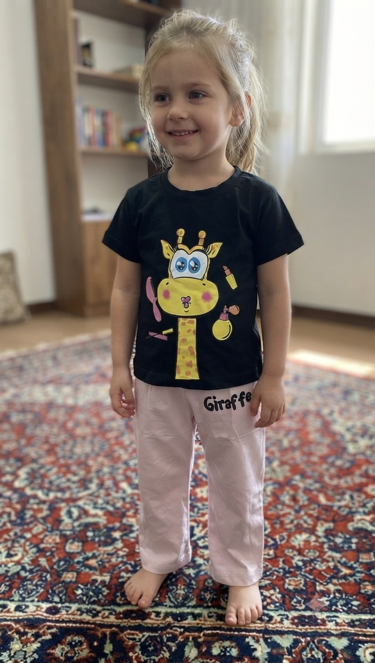 2 PC set for Kids Giraffe