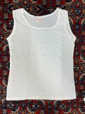 White Leisure Club Original Inner Wear Tang Top or sleeveless shirt