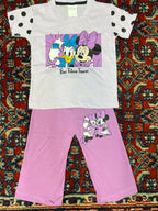 2 PC set for Kids Minnie Branded with Plazo