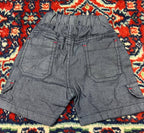 Cotton Denim style shorts.