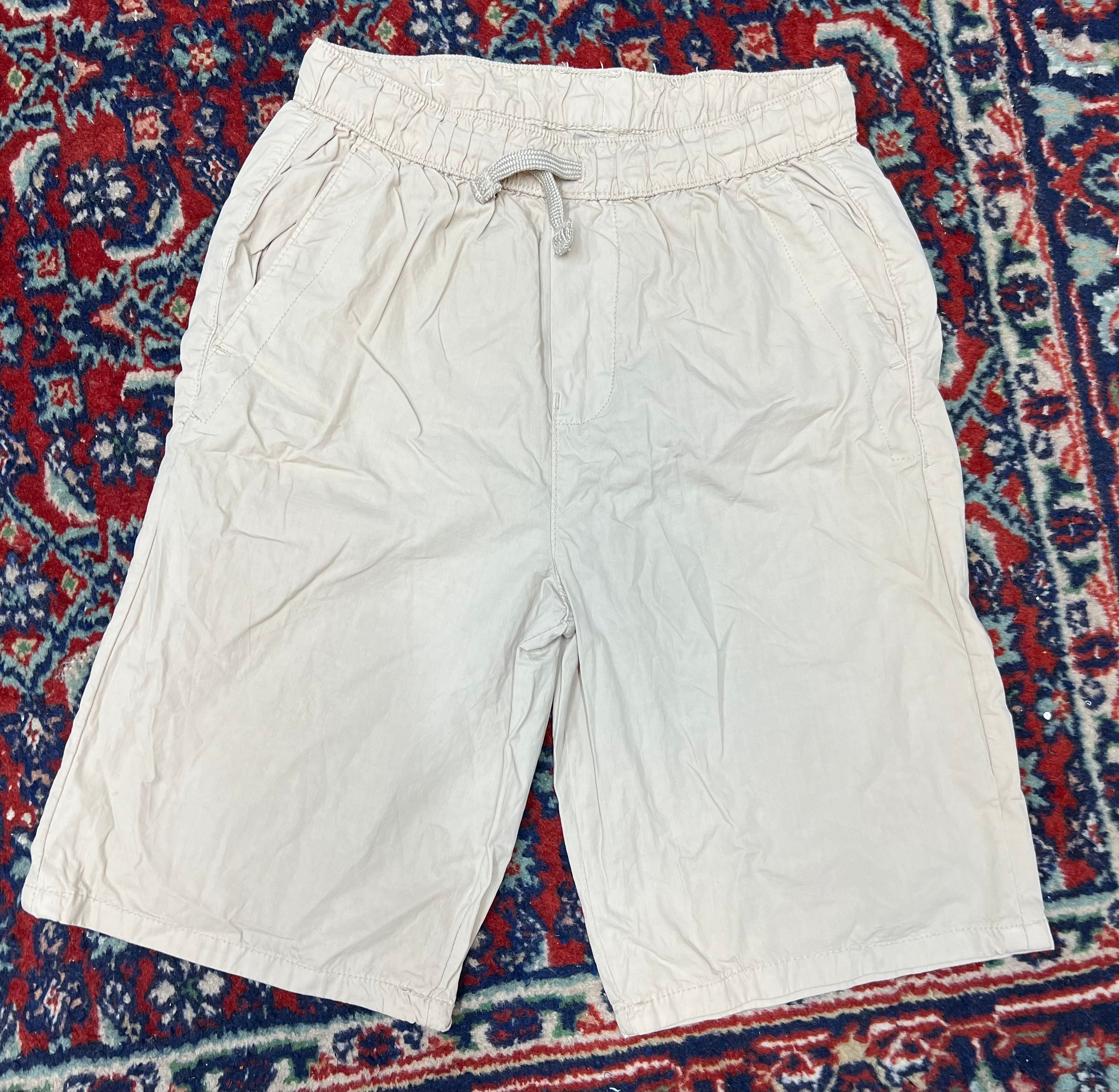 Cotton Fabric Long Shorts