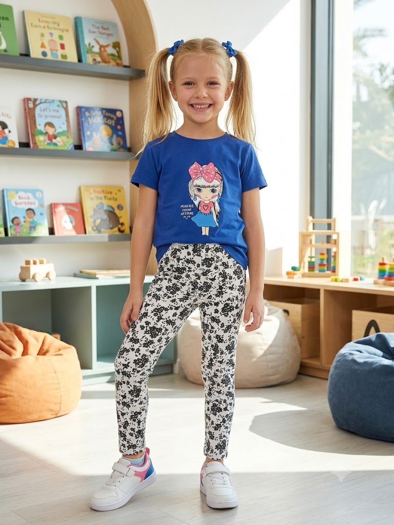 Minni Minors original Tights floral printed