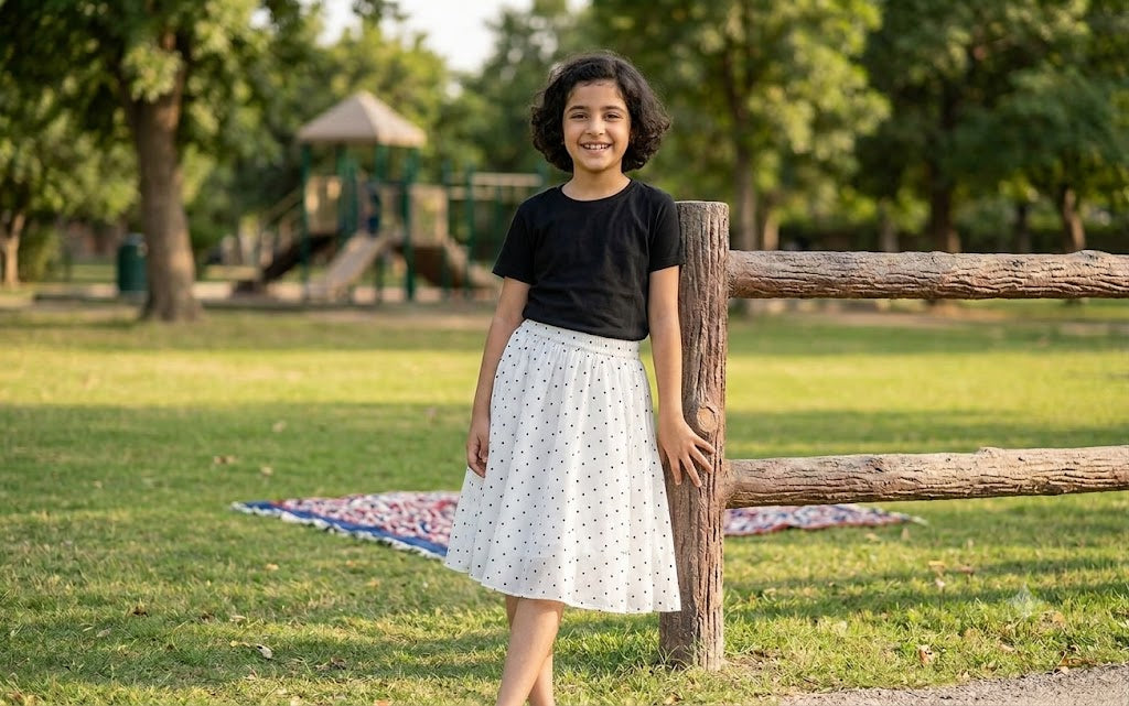 Leisure Club Original Soft Fabric full Flair Skirt